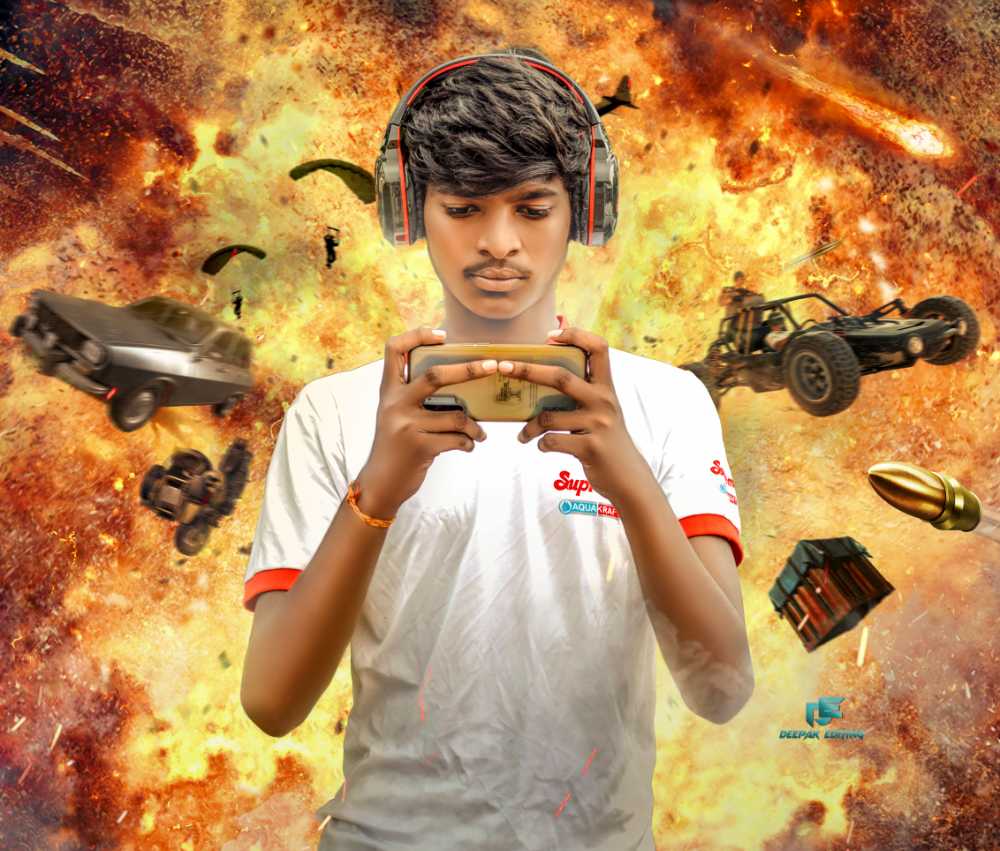 Pubg Playing Concept Manipulation In Picsart Editing