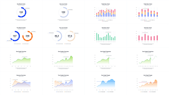 Infographic Animation Template v2 After Effects Template