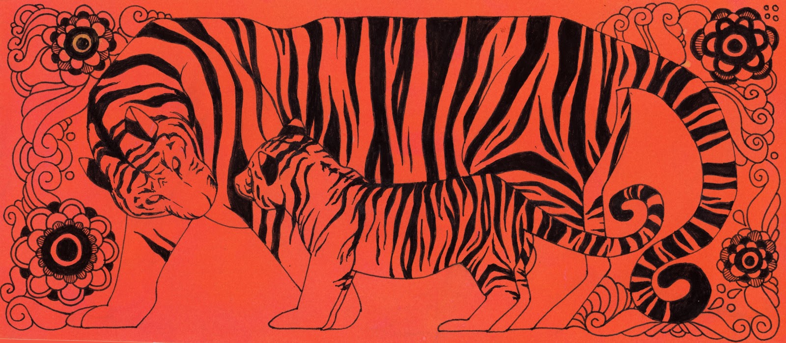 Erek Jones Illustration: Tiger Camo