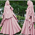 Model Baju Gamis Hijab Syari Terbaru 2019
