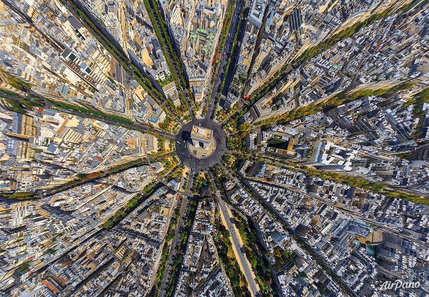 Beautiful Panoramic Pictures Of 20 Famous Cities - Paris, France Beautiful Panoramic Pictures Of 20 Famous Cities - Paris, France