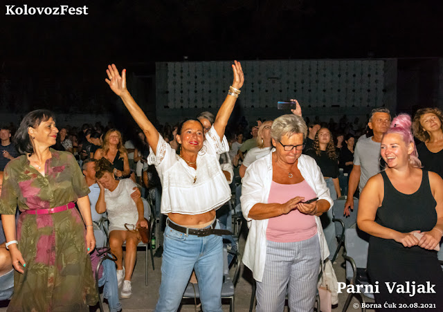 U Opatiji je započeo Kolovoz Fest nastupom Parnog Valjka. Foto: Borna Ćuk 20.08.2021
