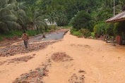 Diguyur Hujan, Beberapa Wilayah di Donggala Terendam Banjir dan Tanah Longsor 