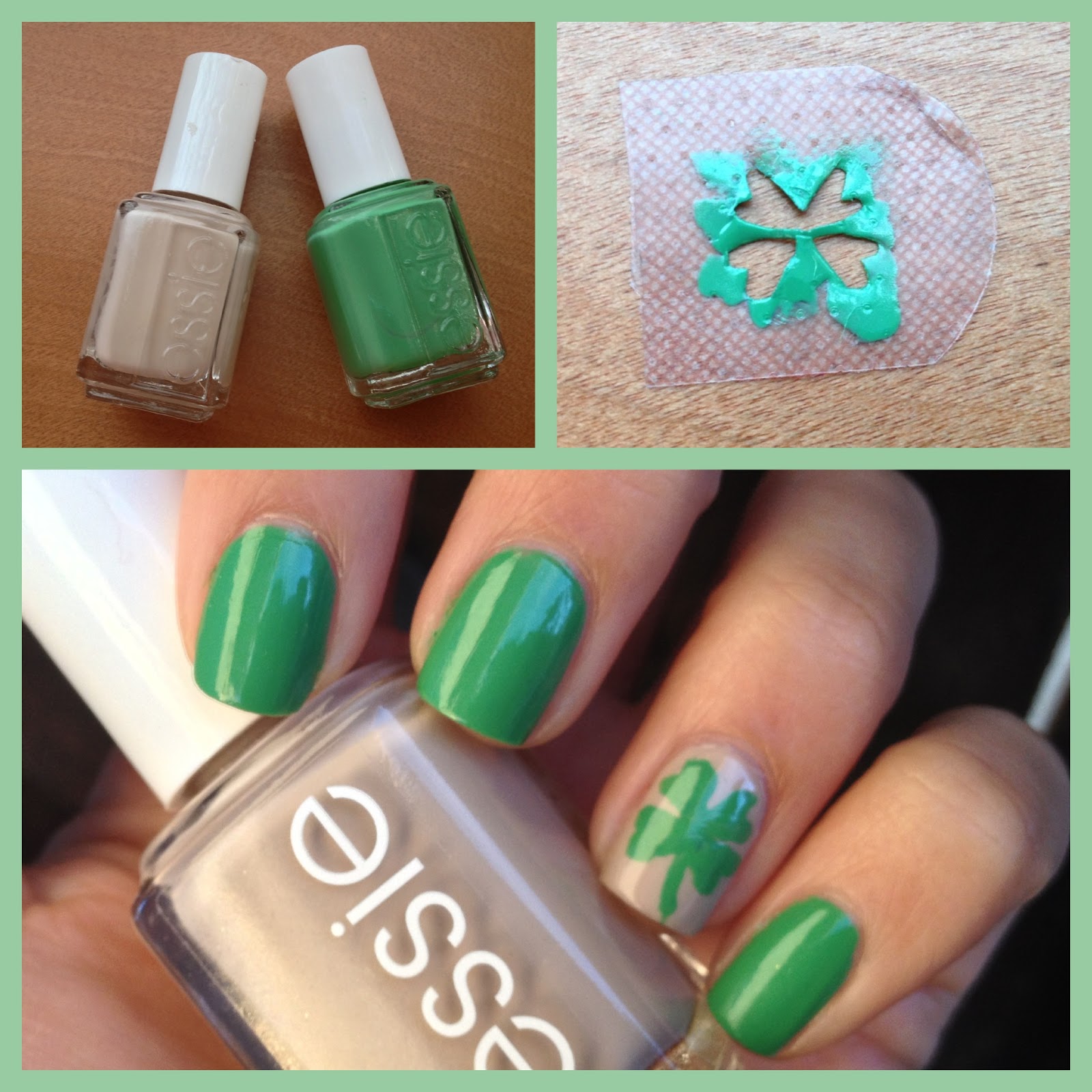 What I Blog About When I Blog About Books: NOTD: Lucky Nails for St