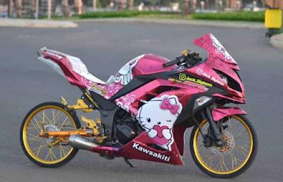 Modifikasi Ninja Jari-jari 250