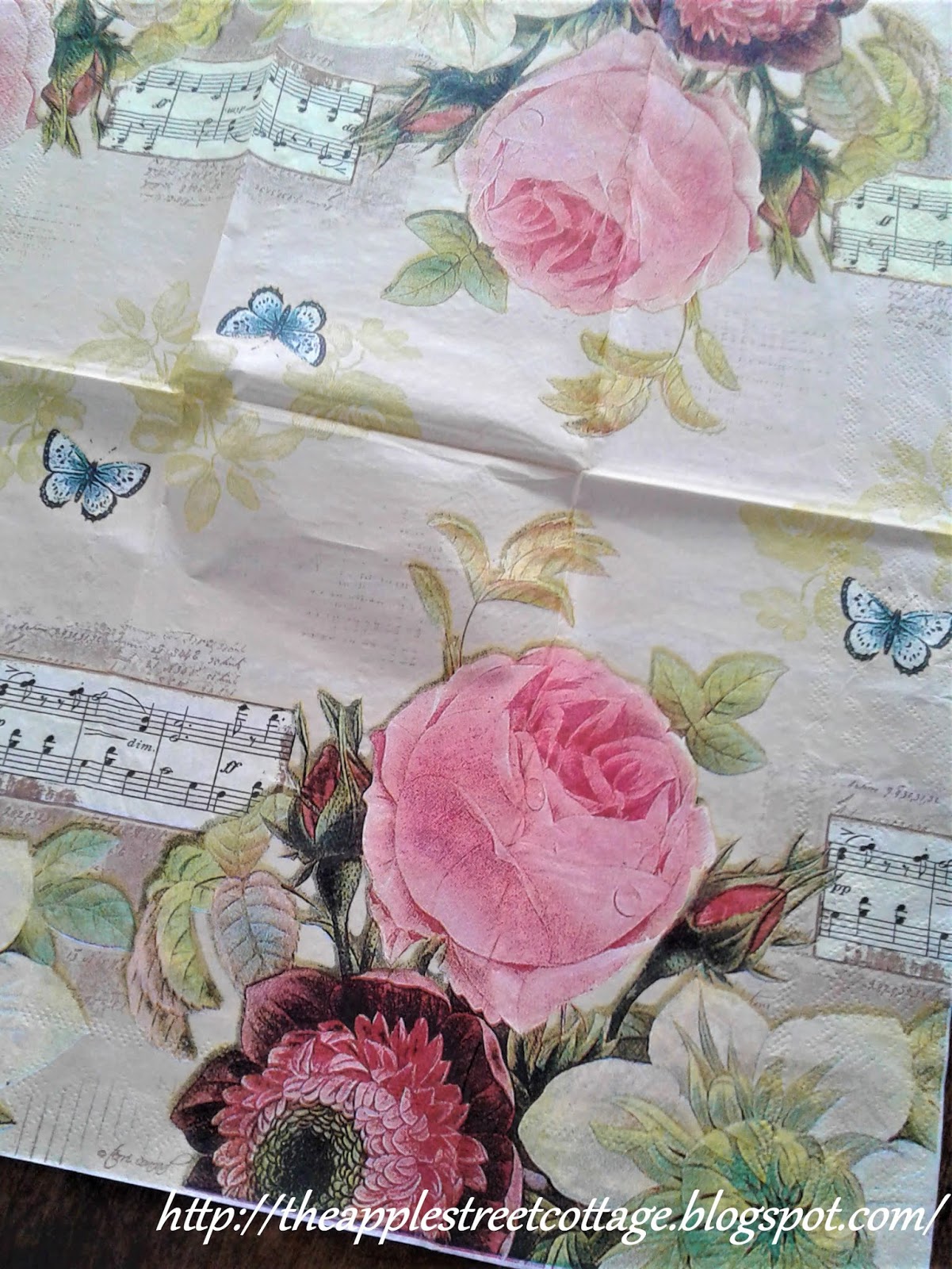 1214 TWO Individual Paper Luncheon Decoupage Napkins ROSES PINK FLOWERS BUD