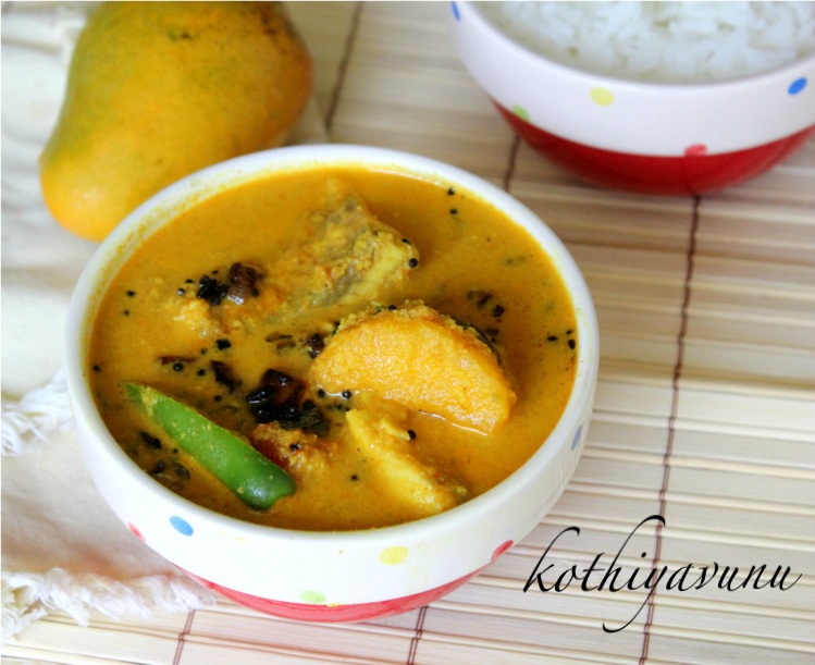 Meen Manga Curry /Fish Mango Curry - Kerala Style - Kothiyavunu.com