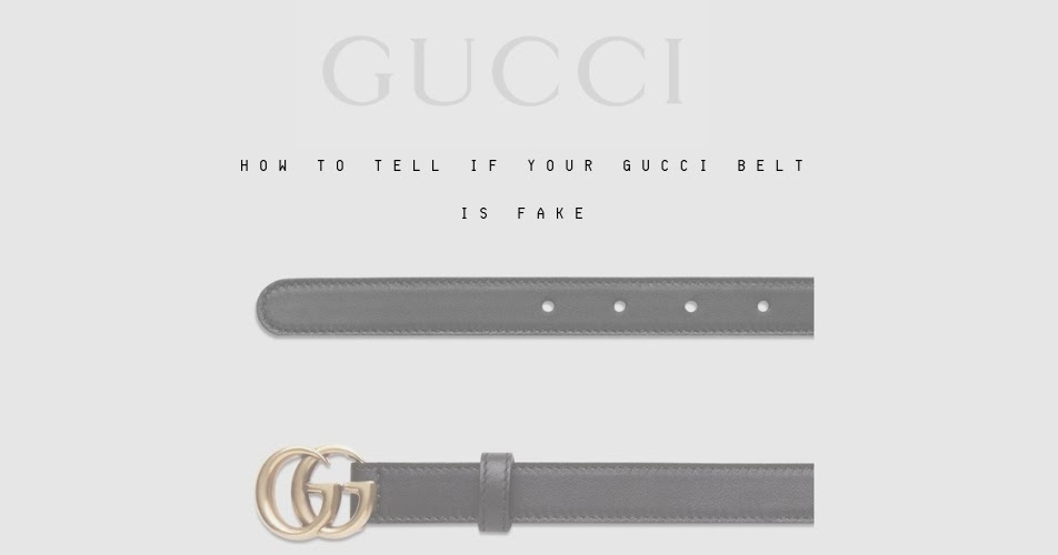 How to Spot a Fake Gucci Belt in 5 Ways (With Images)