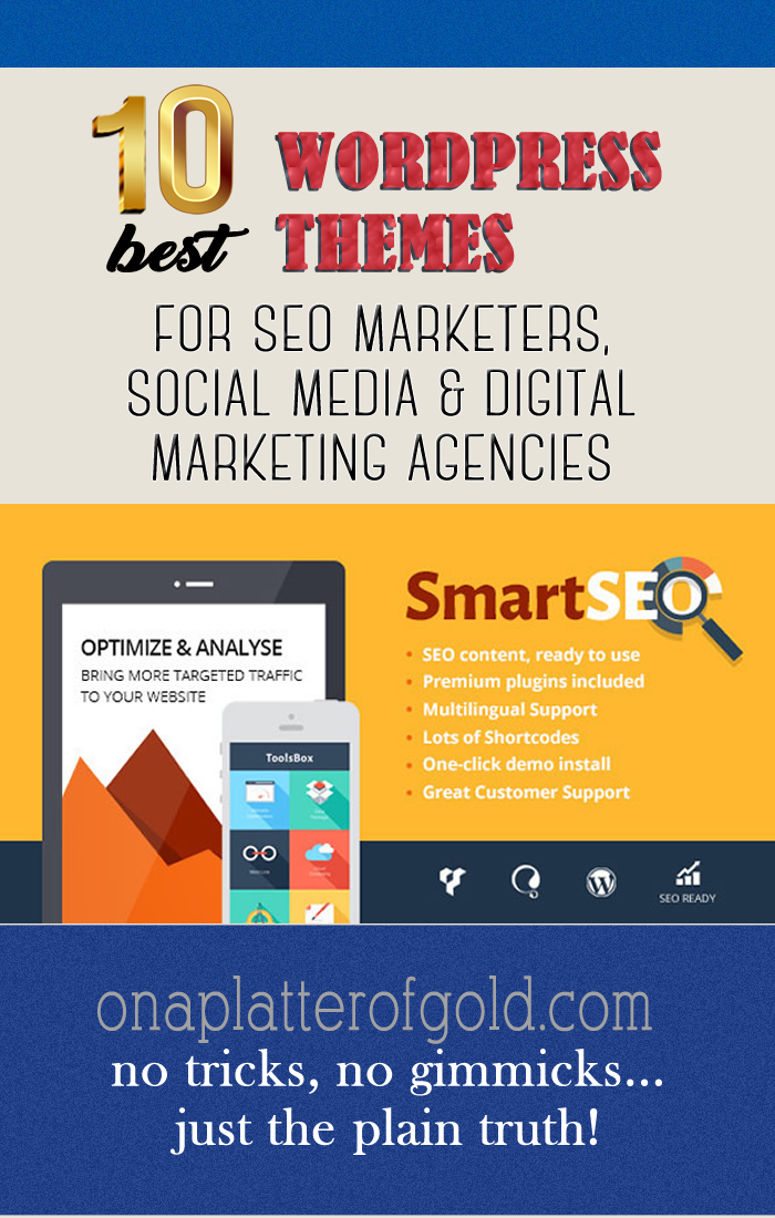 Best WordPress Themes For SEO Marketers, Social Media And Digital Marketing Agency