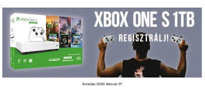 Regisztrálj és Nyerj Xbox One Nyereményjáték