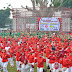 Kodim 0808/Blitar gelar senam bersama dengan pemerintah Kota Blitar