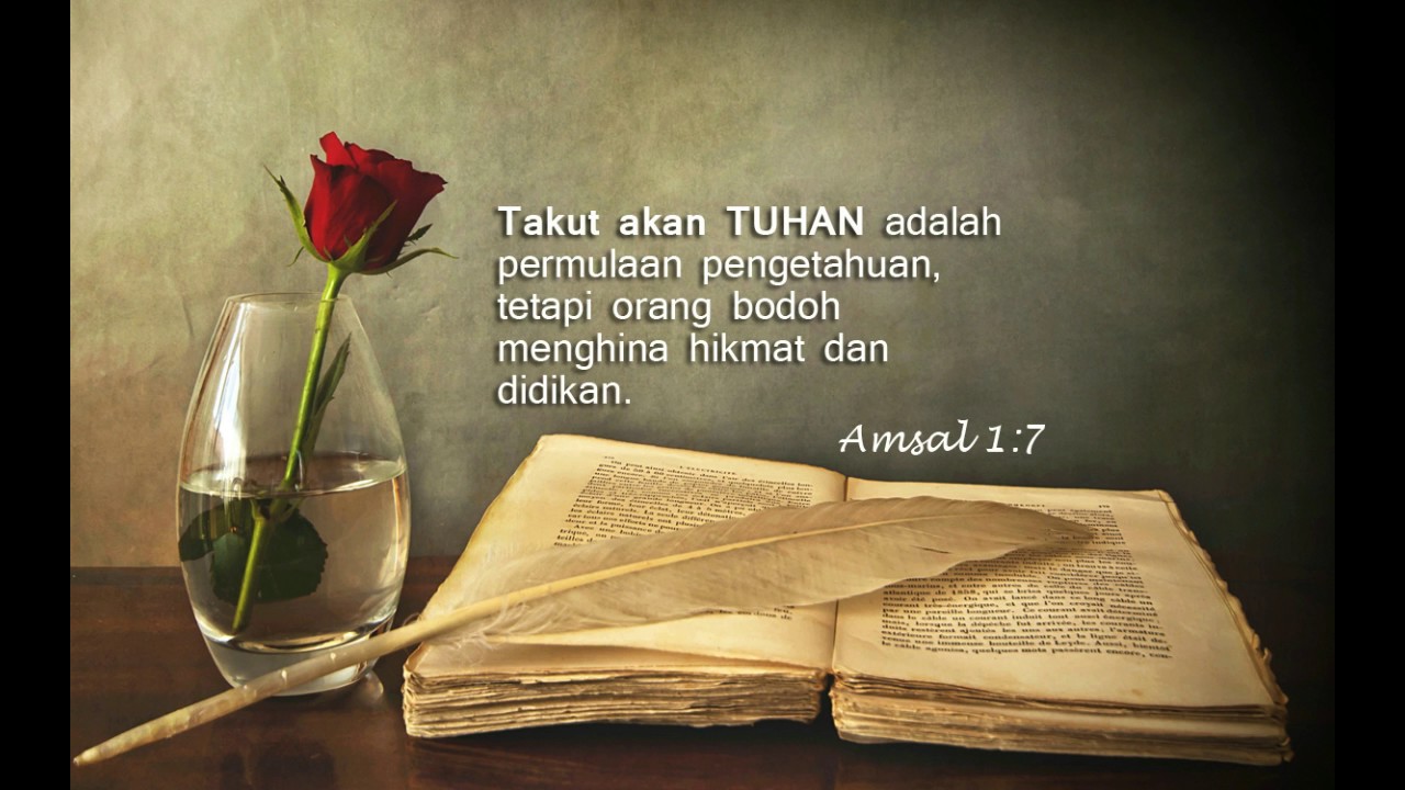 Faedah Takut Akan Tuhan - Khotbah Kristen