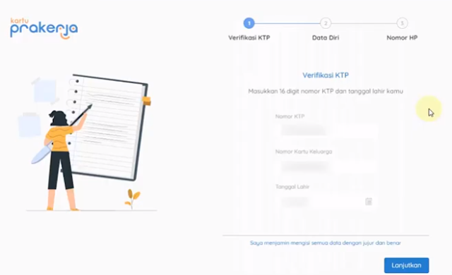 Cara Mengatasi No Ktp Sudah Terdaftar Di Prakerja