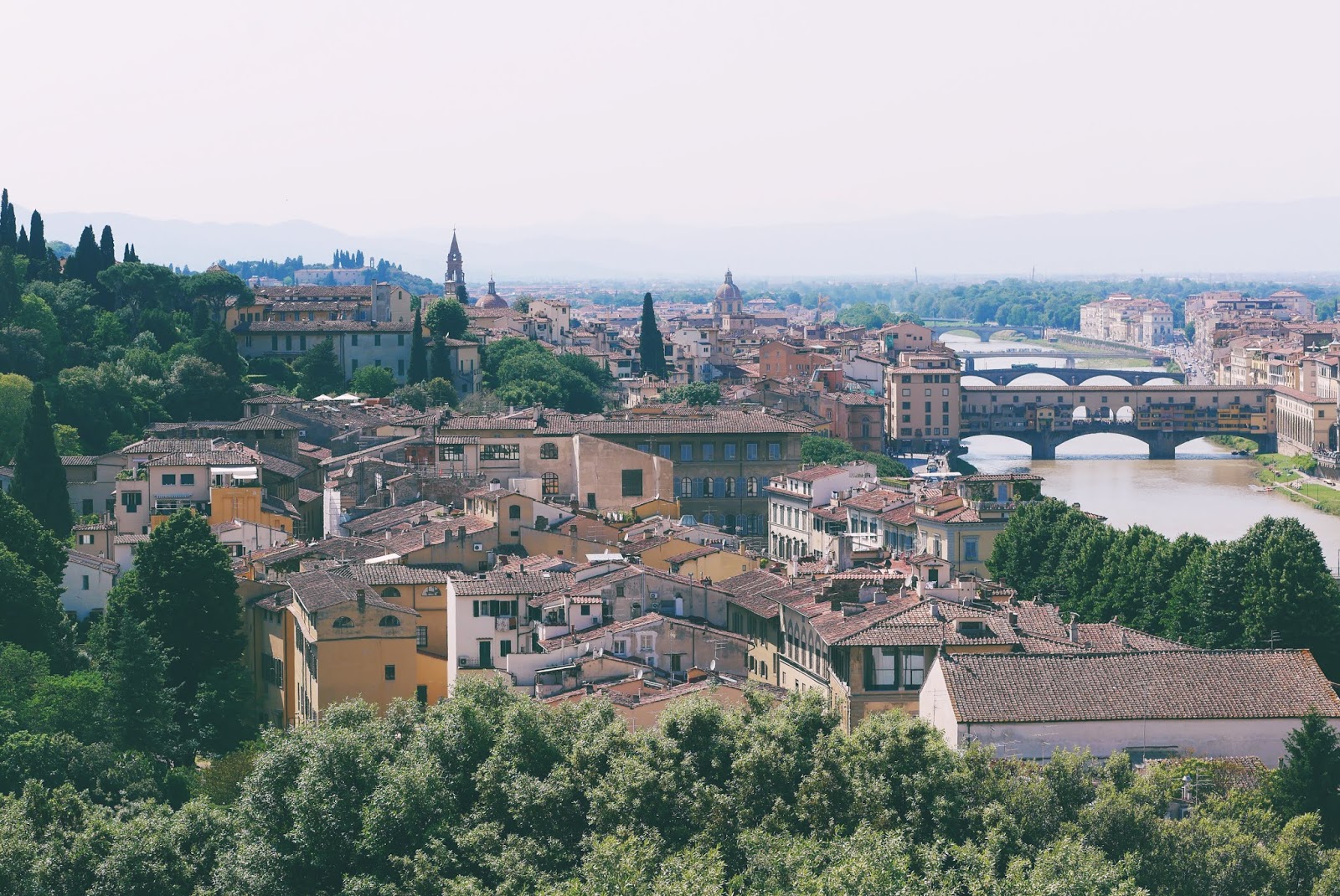Kota Florence dari Piazzale Michelangelo