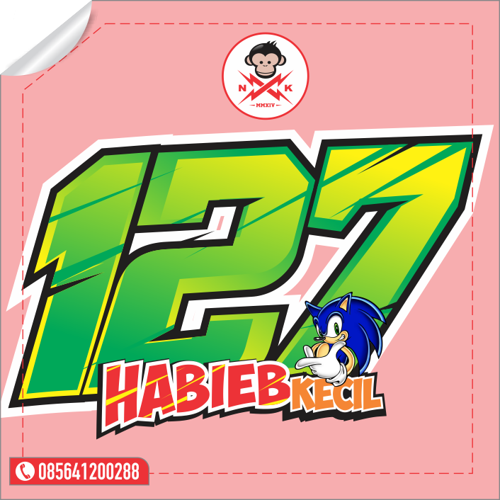 JERSEY RACING: DESAIN NOMER START