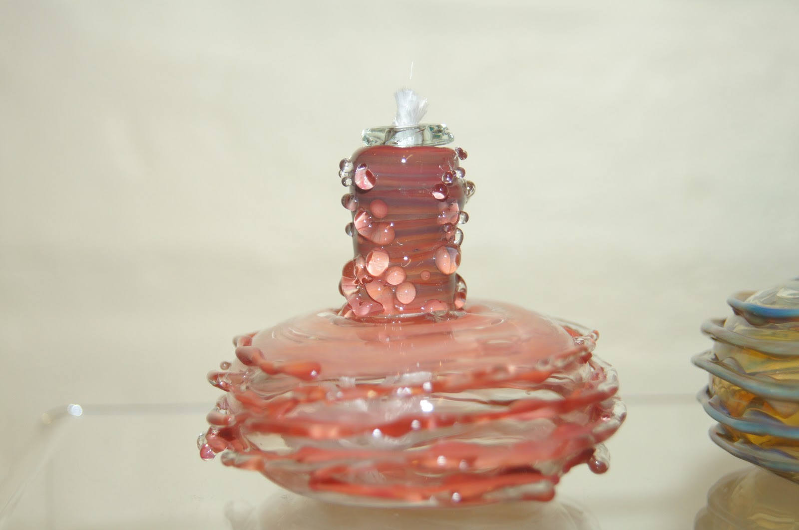 Fontenot Glass Designs Handcrafted Glass Mini Oil Lamps