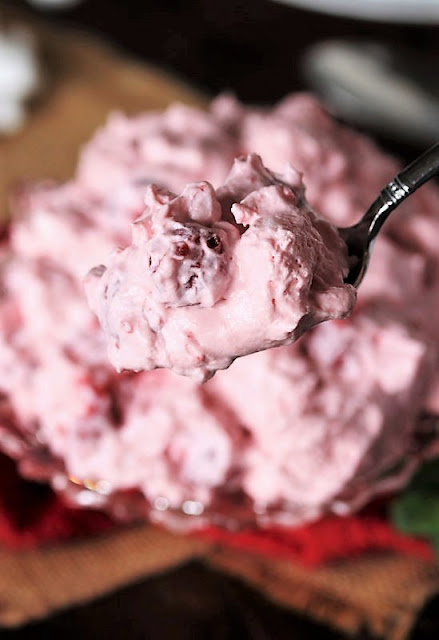 Spoonful of Cherry Cheesecake Fluff Image