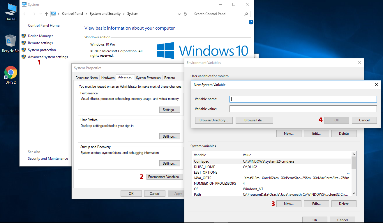 Dhis2 installation manual — pic 1