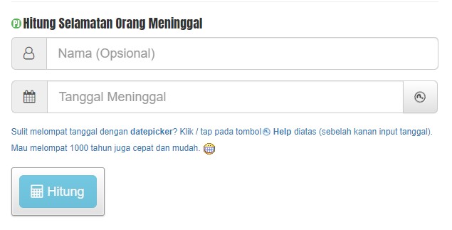 Aplikasi Hitung Slametan Online Akurat Terpercaya