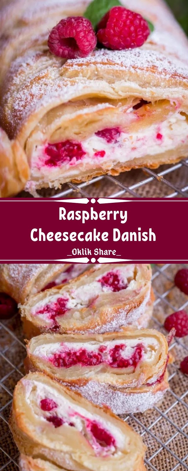 Raspberry Cheesecake Danish