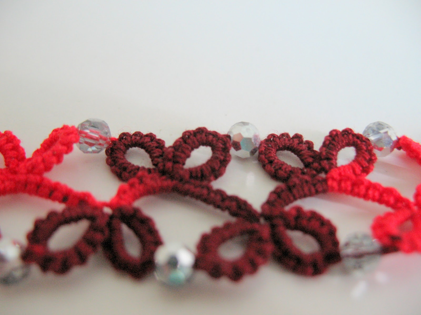 Tatting Patterns Tatting Adventures Tatted bracelet