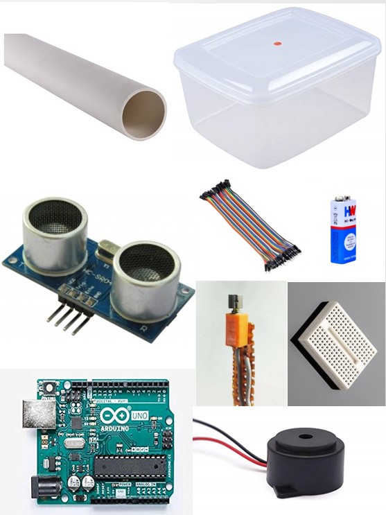 Smart Blind Stick using Arduino, Ultrasonic Sensor, Buzzer & Vibrator ...
