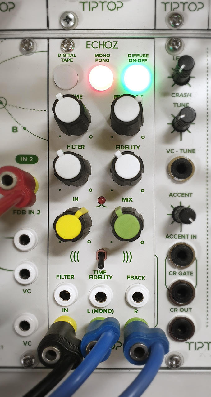 MATRIXSYNTH New Module from Tiptop Audio ECHOZ