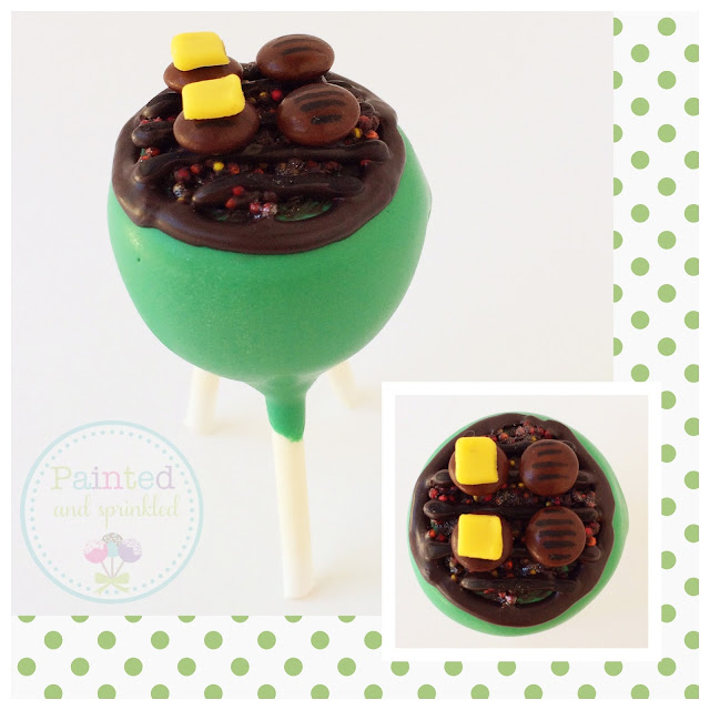 Dad's are going to love these fun cake pops. This Grill Cake Pop Tutorial takes you though step by step to make a candy grill complete with burgers.