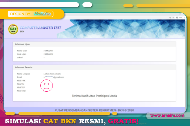 ARNAIM.COM | SIMULASI CAT BKN RESMI, GRATIS ! ARNAIM.COM | SIMULASI CAT BKN RESMI, GRATIS !