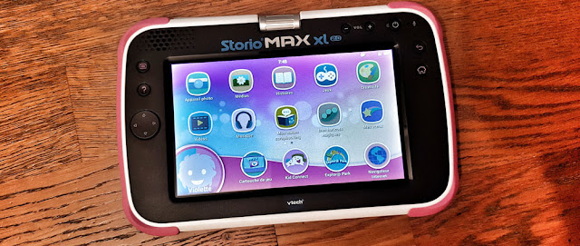 Vtech Tablette Storio Max 2.0 5 - Bleue Âge 4 À 11 ans