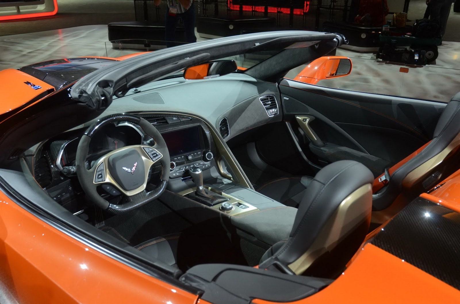 Corvette c7 r салон