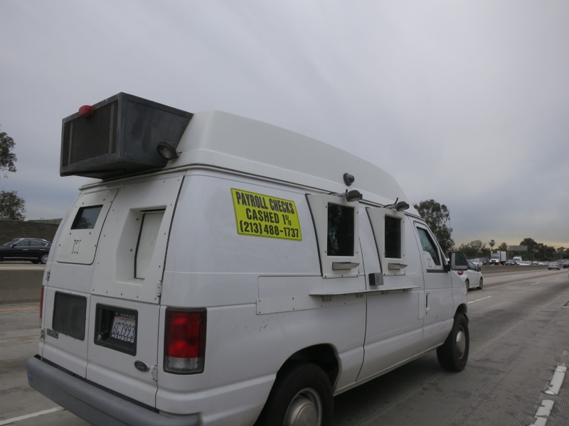 MELROSEandFAIRFAX Sketchy Sketch Mobile Check Cashing