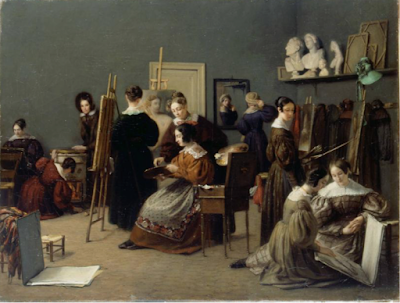 Académie de Peinture pour Jeunes Filles (1836), Catherine Caroline Cogniet Thevenin