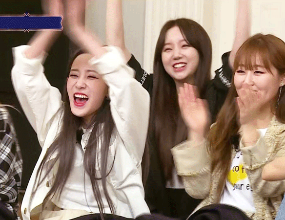 러블리즈 퀸덤 빵석퀴즈 움짤 part2