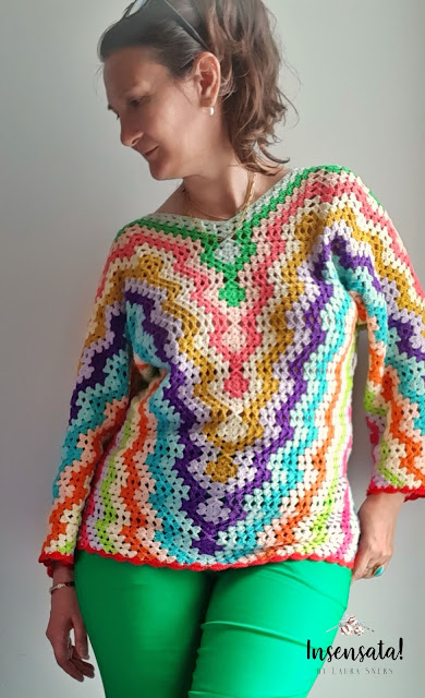 crochet ripple top