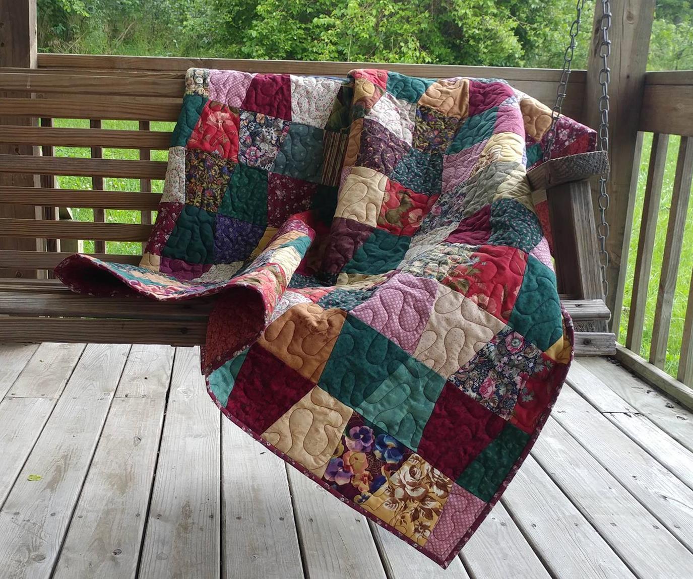 Slice of Pi Quilts Ugly Tumbler Quilt