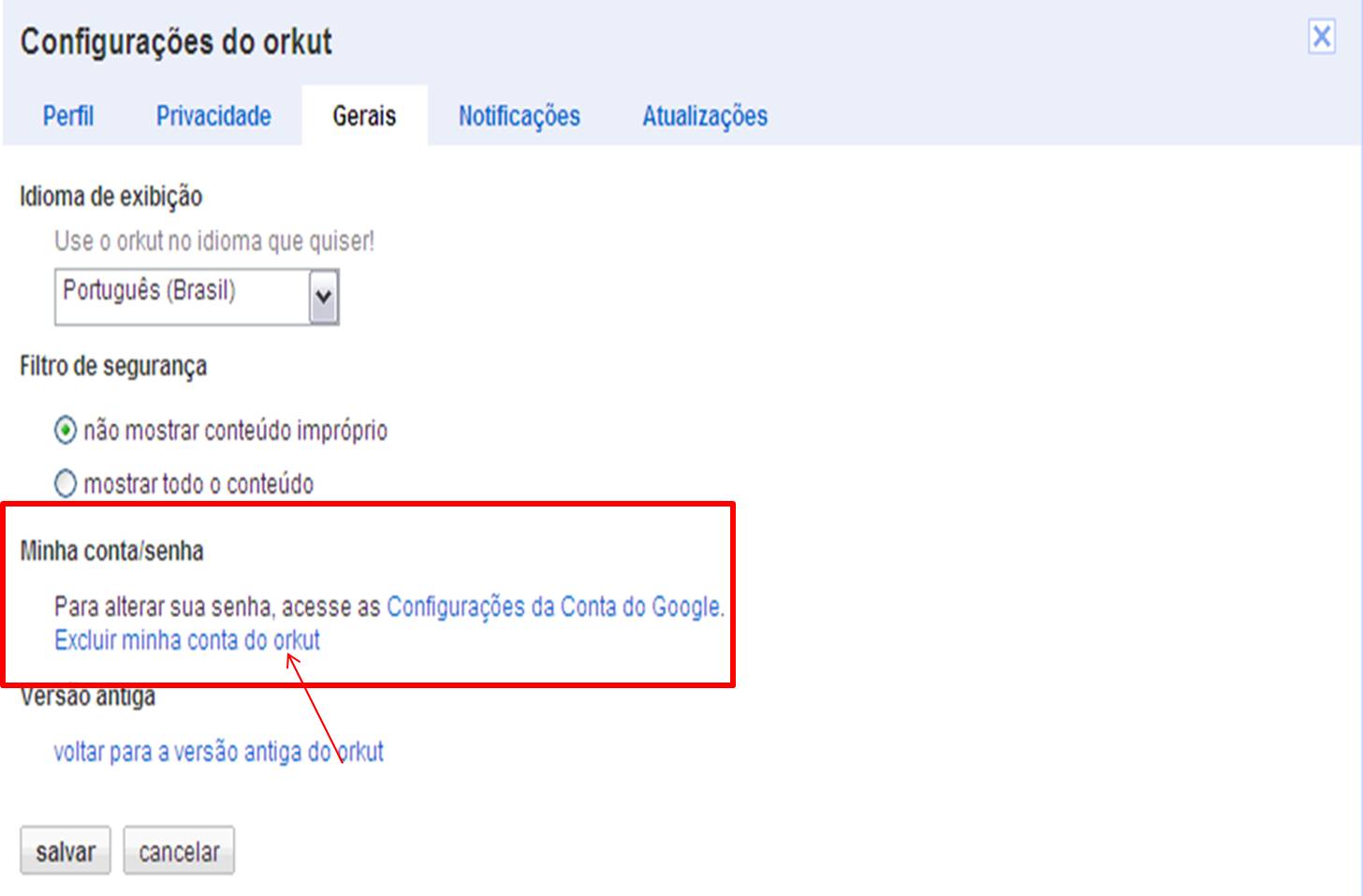 Aprenda Como Cancelar Conta Do Orkut Aprenda Como