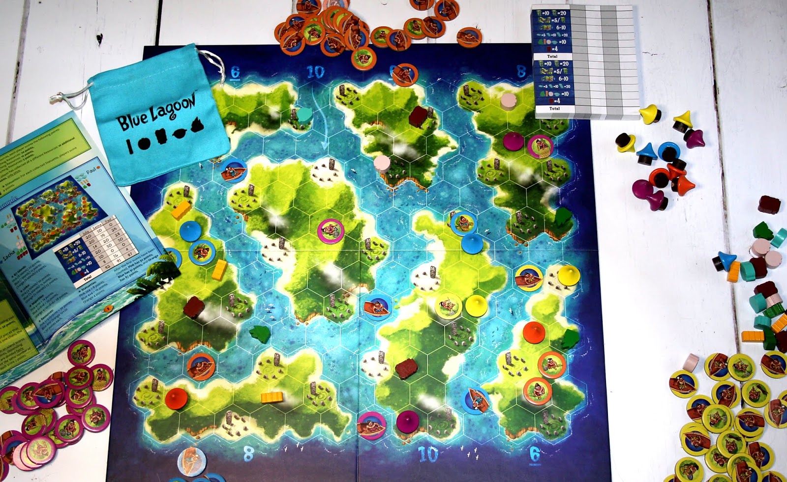 Blue Lagoon Board Game