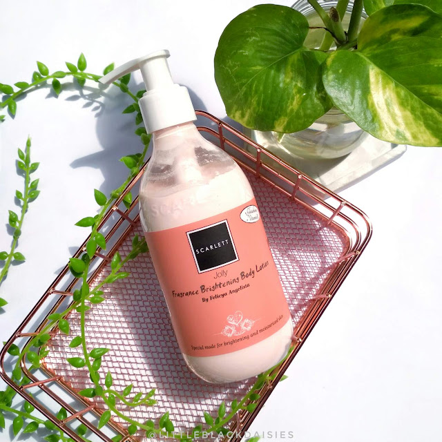 Scarlett Brightening Body Lotion Jolly Review Little Black Daisies