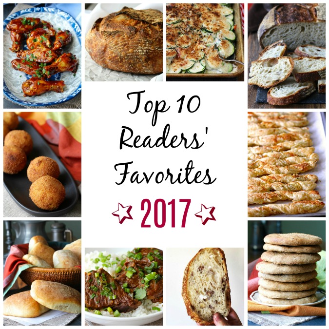 Top Ten Readers Favorite Recipes #TopTenRecipes 
