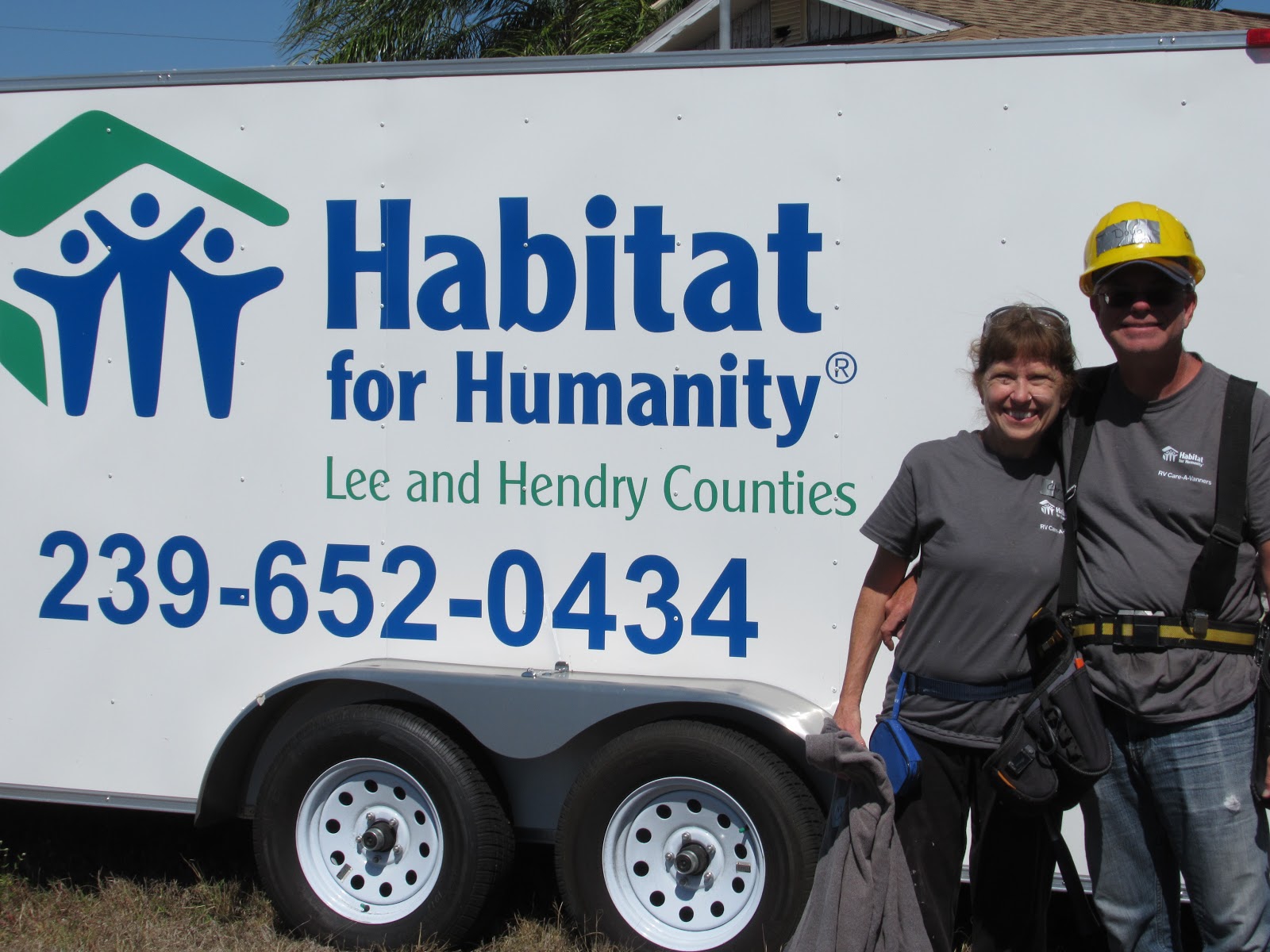 RVentures with Doug and Chris Habitat for Humanity Build 12 Fort