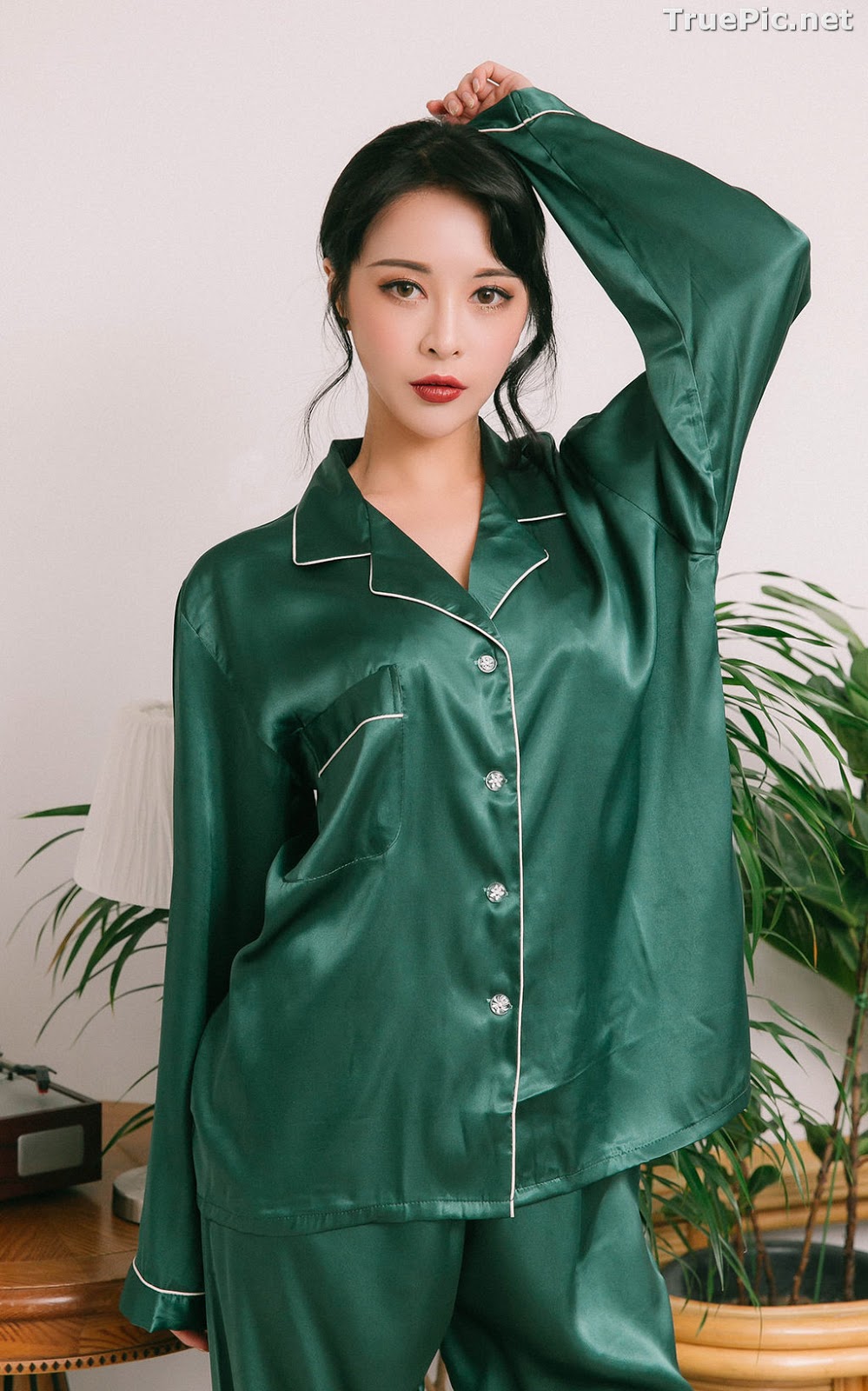 Image Ryu Hyeonju - Korean Fashion Model - Pijama and Lingerie Set - TruePic.net - Picture-13