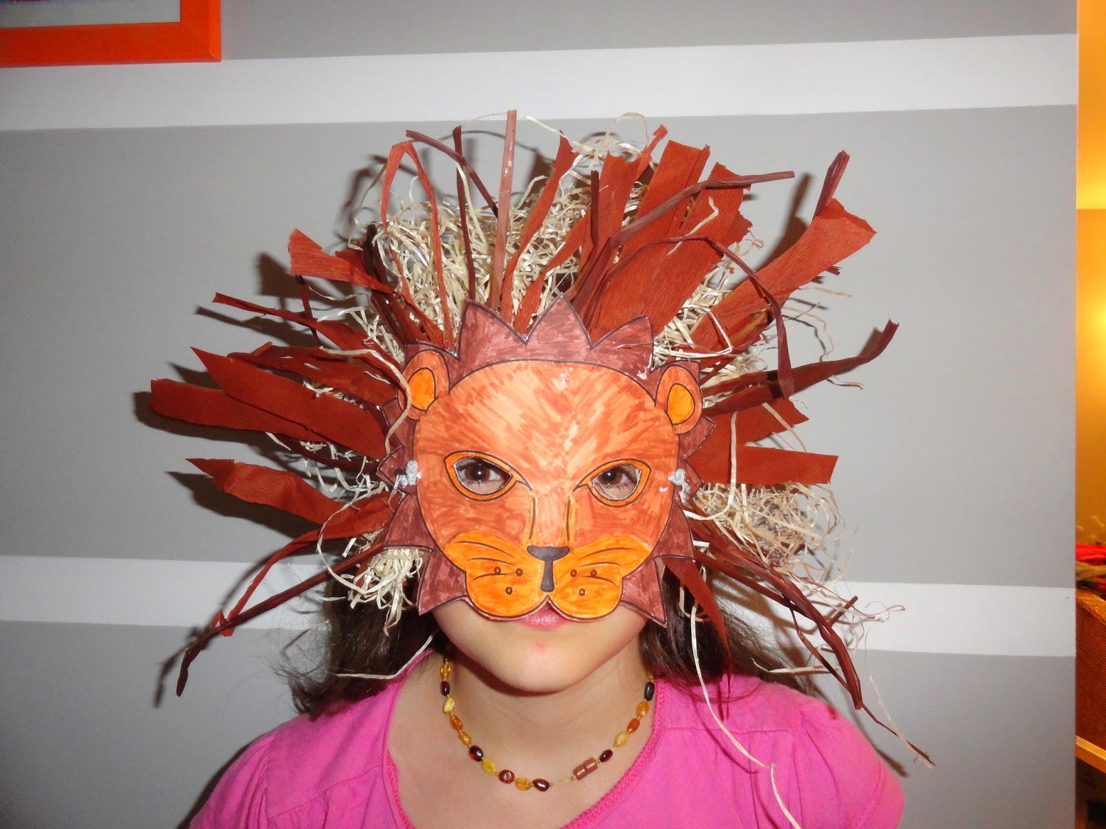 Amaliz Créations: Masque de Lionne