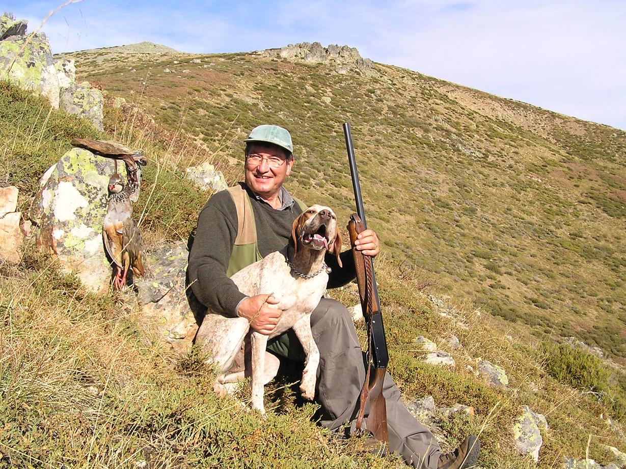Compañeros de caza y perros