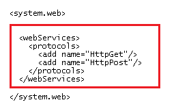Set Public Web Service in ASP.NET