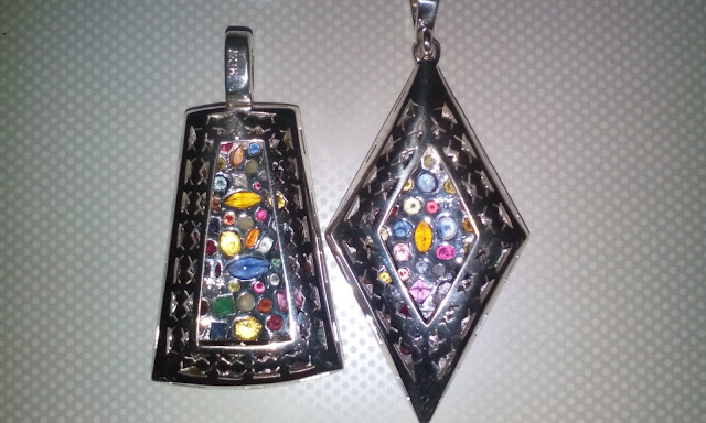 Handmade Silver Jewelry with Sapphire Gemstones