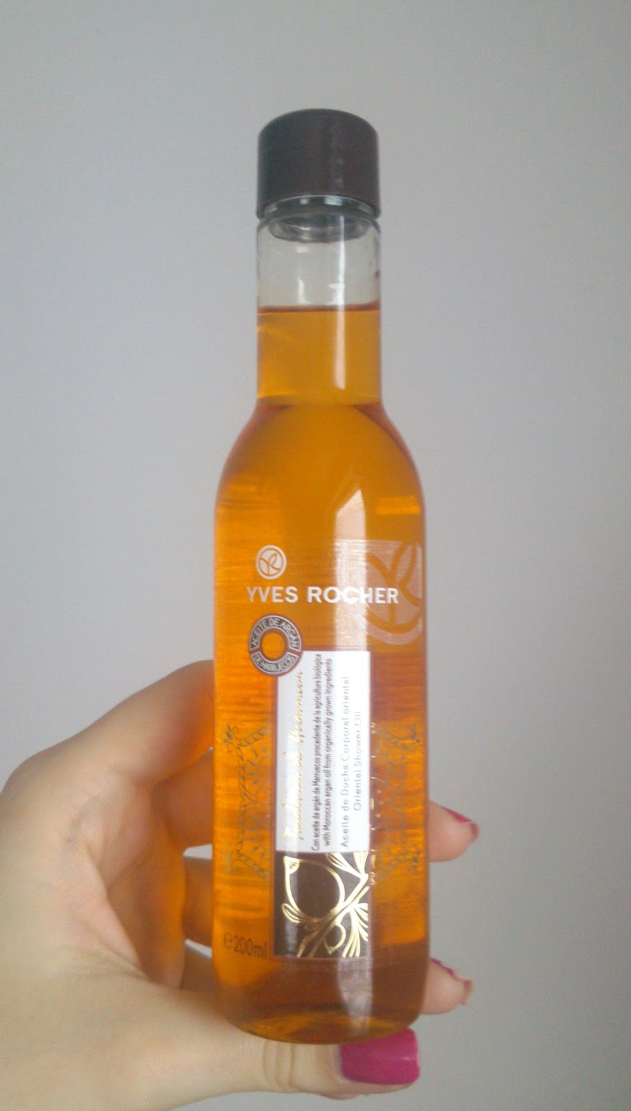 Vanilla Kissemiss Yves Rocher Tradition de Hammam Oriental Shower Oil