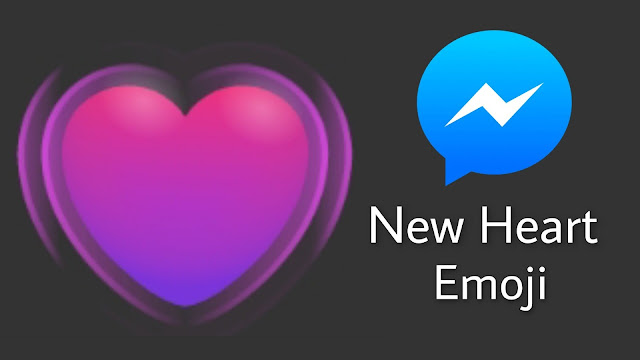Messenger new heart emoji