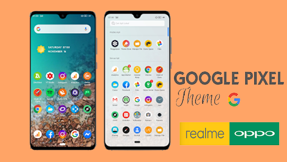 4 Fitur Keren Tema Google Pixel 4 Untuk Oppo dan Realme
