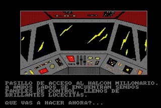 El interior del Halcón Millonario El interior del Halcón Millonario